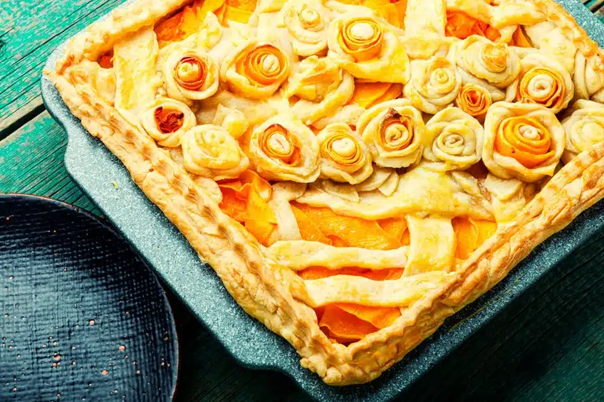 Crostata di zucca con pastasfoglia
