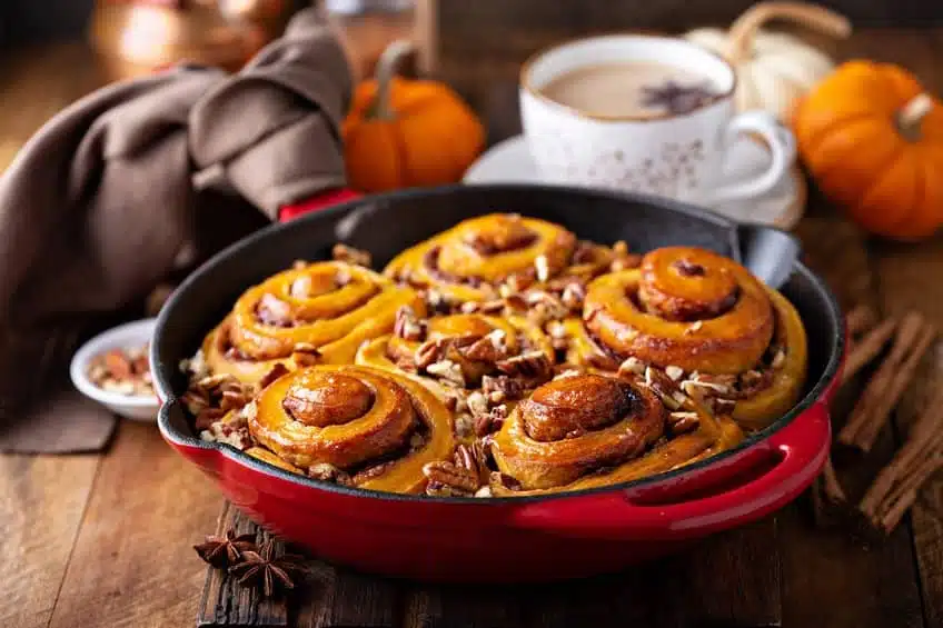 dolci con la zucca - rotolini