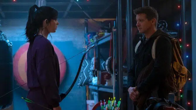 hawkeye serie tv Disney