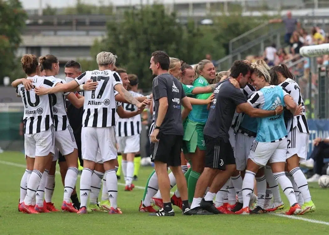 Juventus femminile Napoli partita serie A