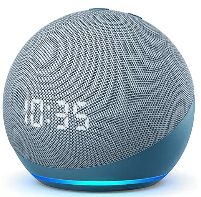 Black Friday 2021 Amazon Echo Dot 4 con orologio