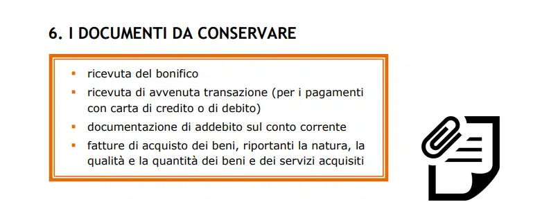 Bonus mobili 2022 documenti