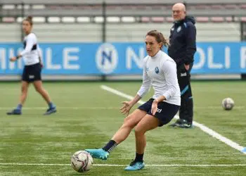 Napoli calcio femminile allenamenti