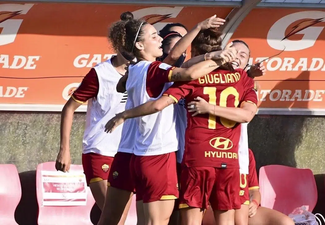 Roma femminile partita Serie A