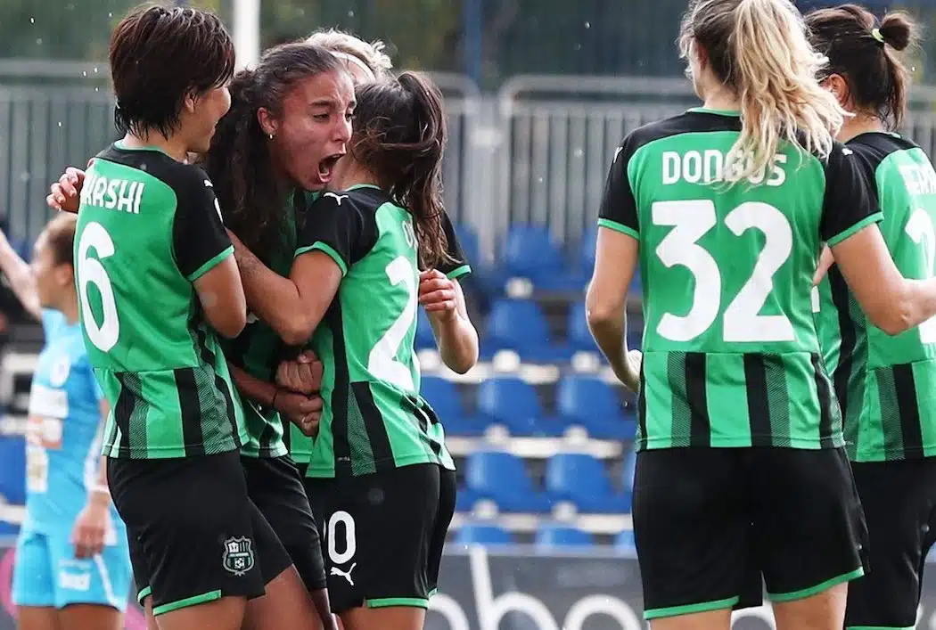 calcio femminile sassuolo rosa 2022