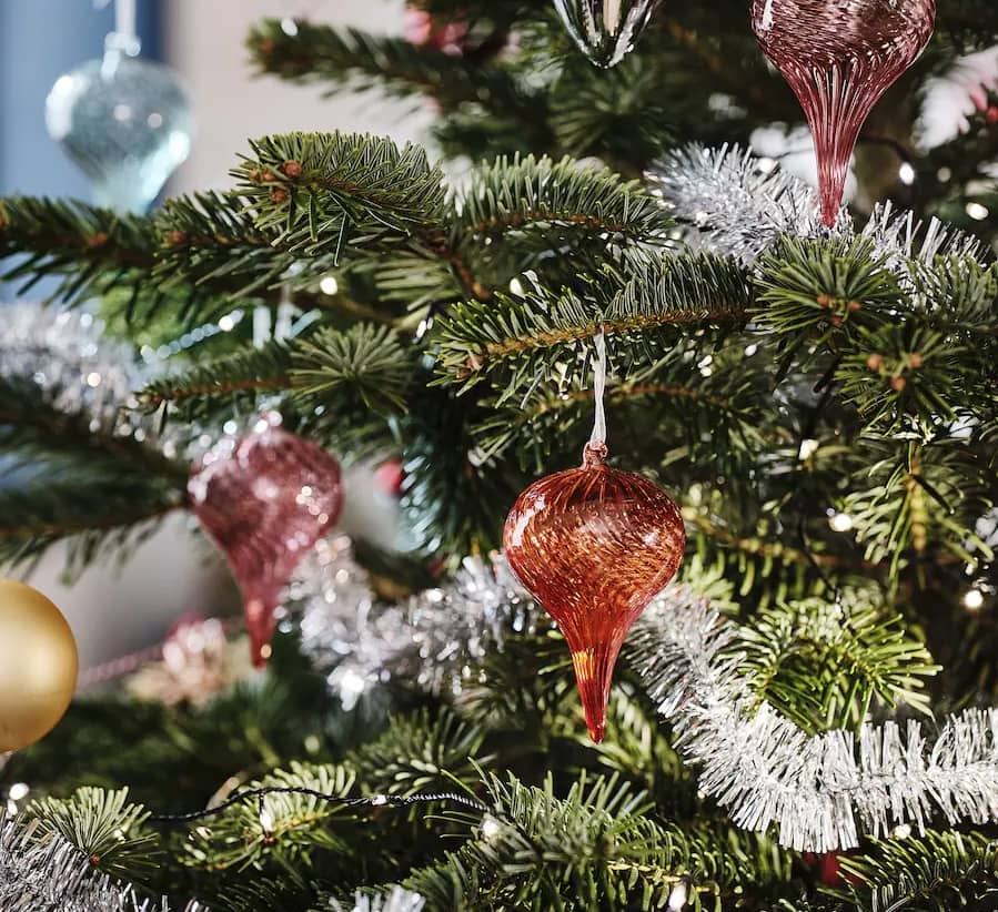palline ikea albero di natale 2024