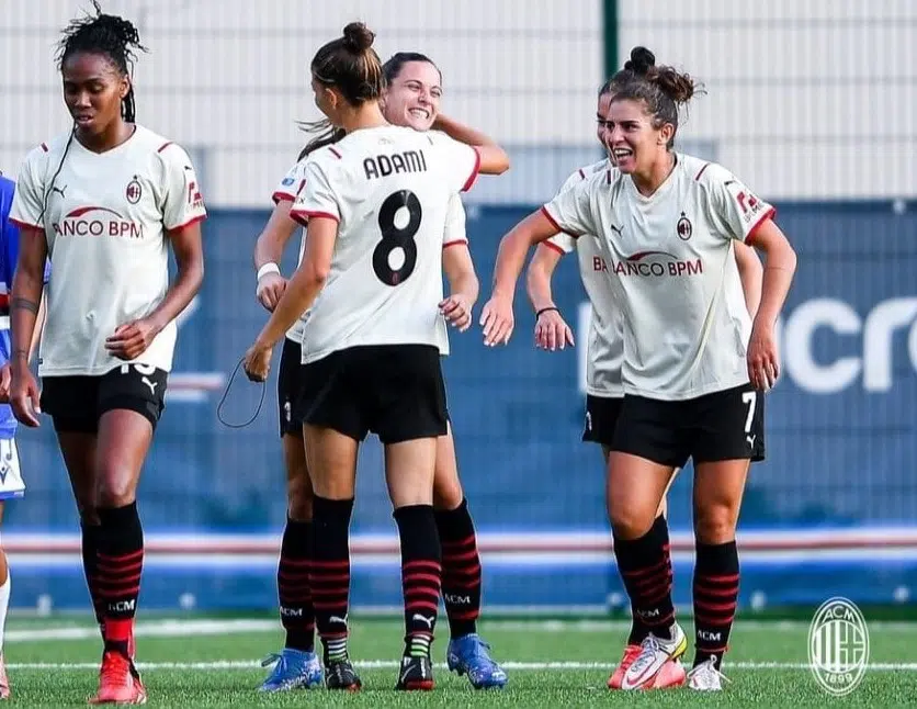 Verona vs Milan femminile coppa italia