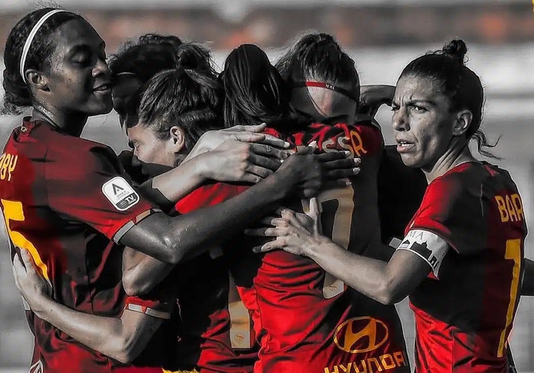 calcio feminile As Roma lazio derby