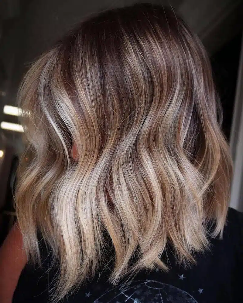 balayage 2023 capelli medi