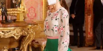 letizia ortiz abito vintage