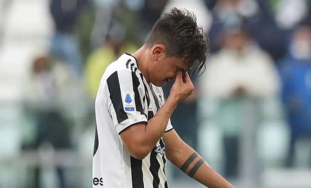 paulo dybala infortunio