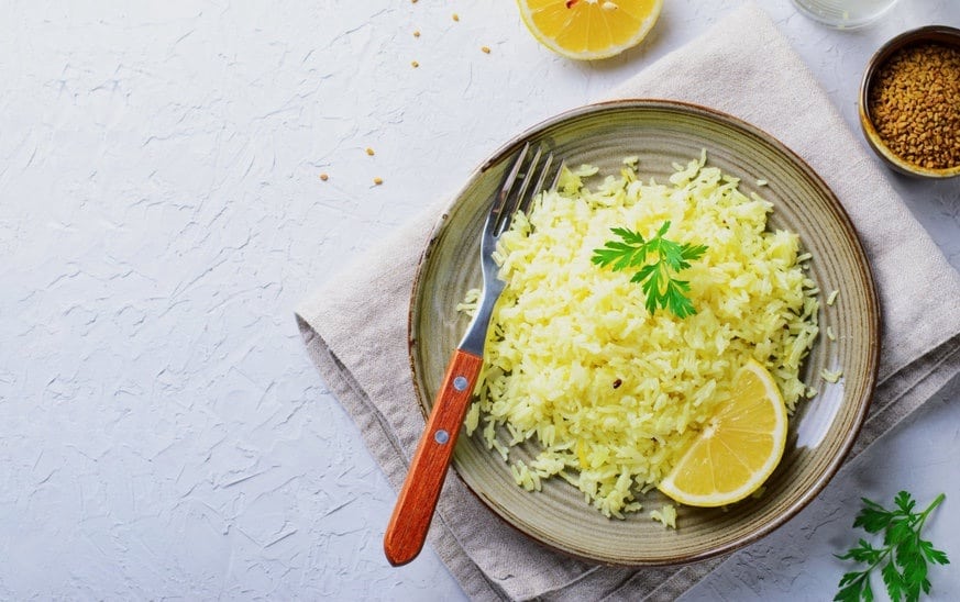 risotto alla curcuma