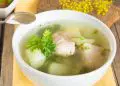 zuppa invernale patate e carne di maiale