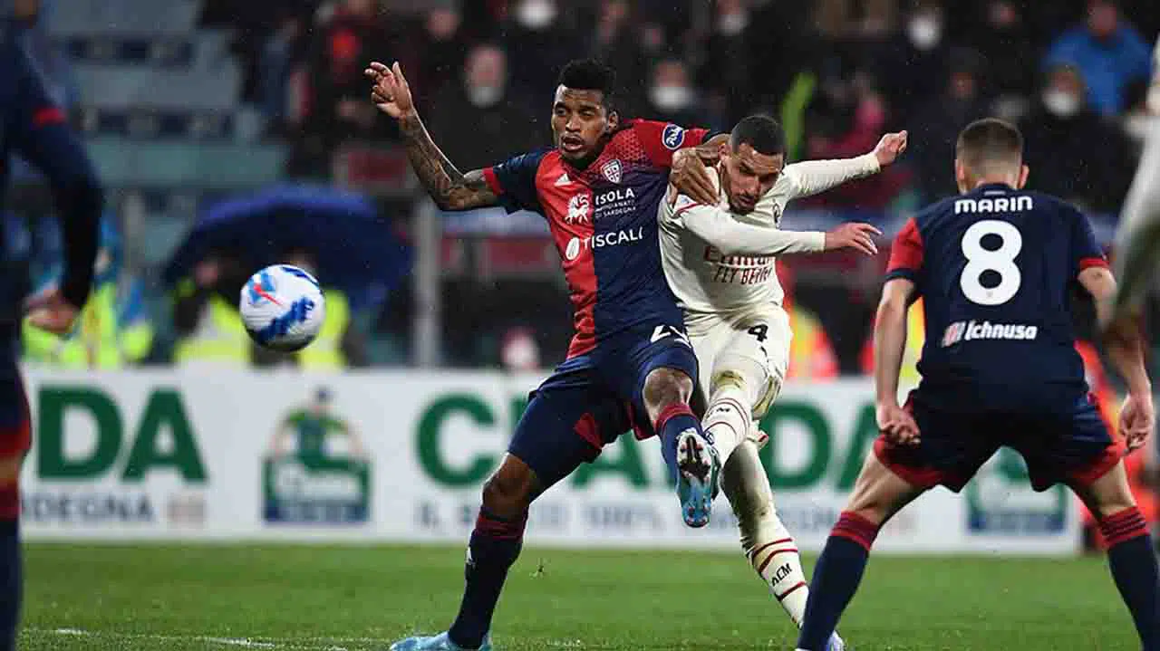 Cagliari Milan Bennacer