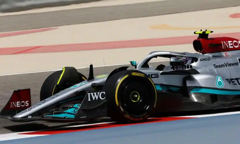 F1 2022 Hamilton test
