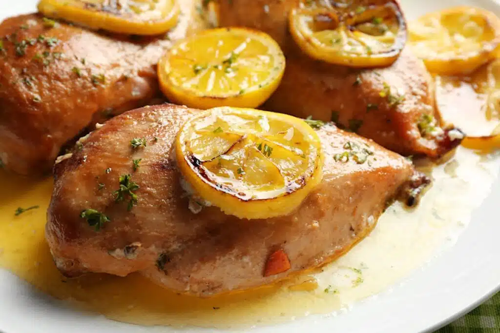 petto di pollo al limone