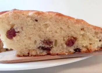 torta di ricotta e uvetta