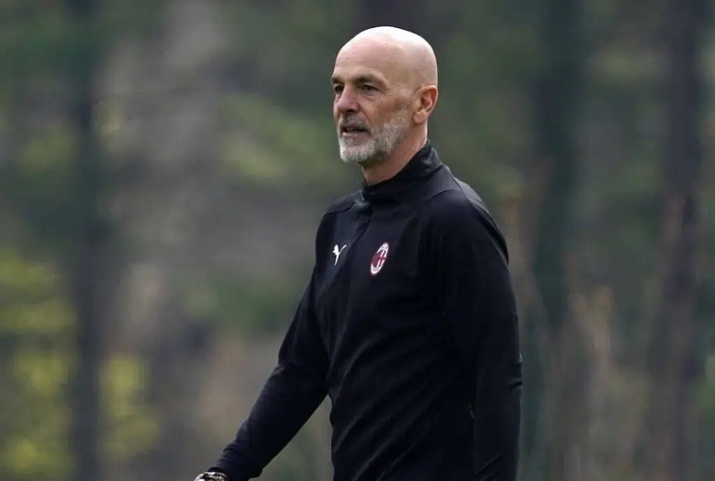 Pioli Milan 2022 allenamenti