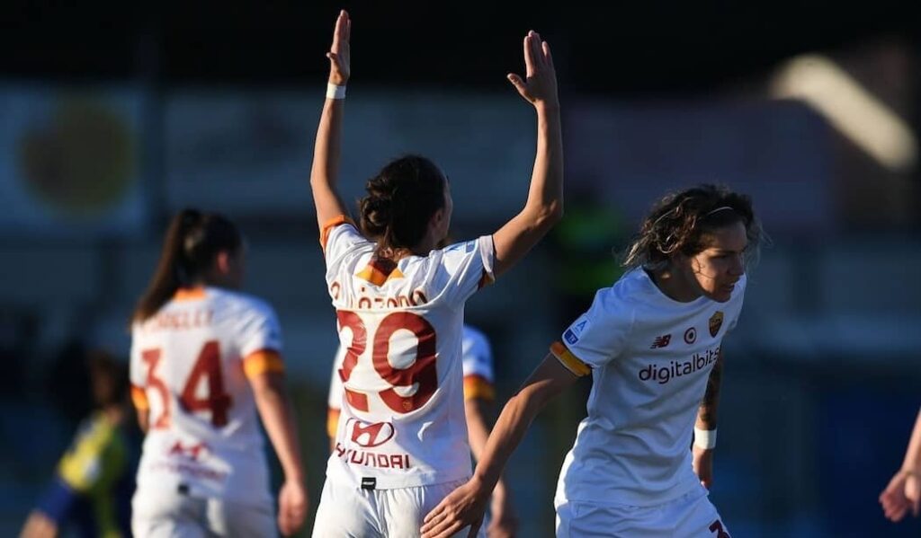 Roma-Empoli Coppa Italia femminile 2022