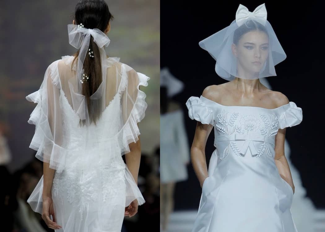 Abiti da sposa 2023. 11 vestiti eleganti della Barcellona Bridal Week -  Donne Sul Web