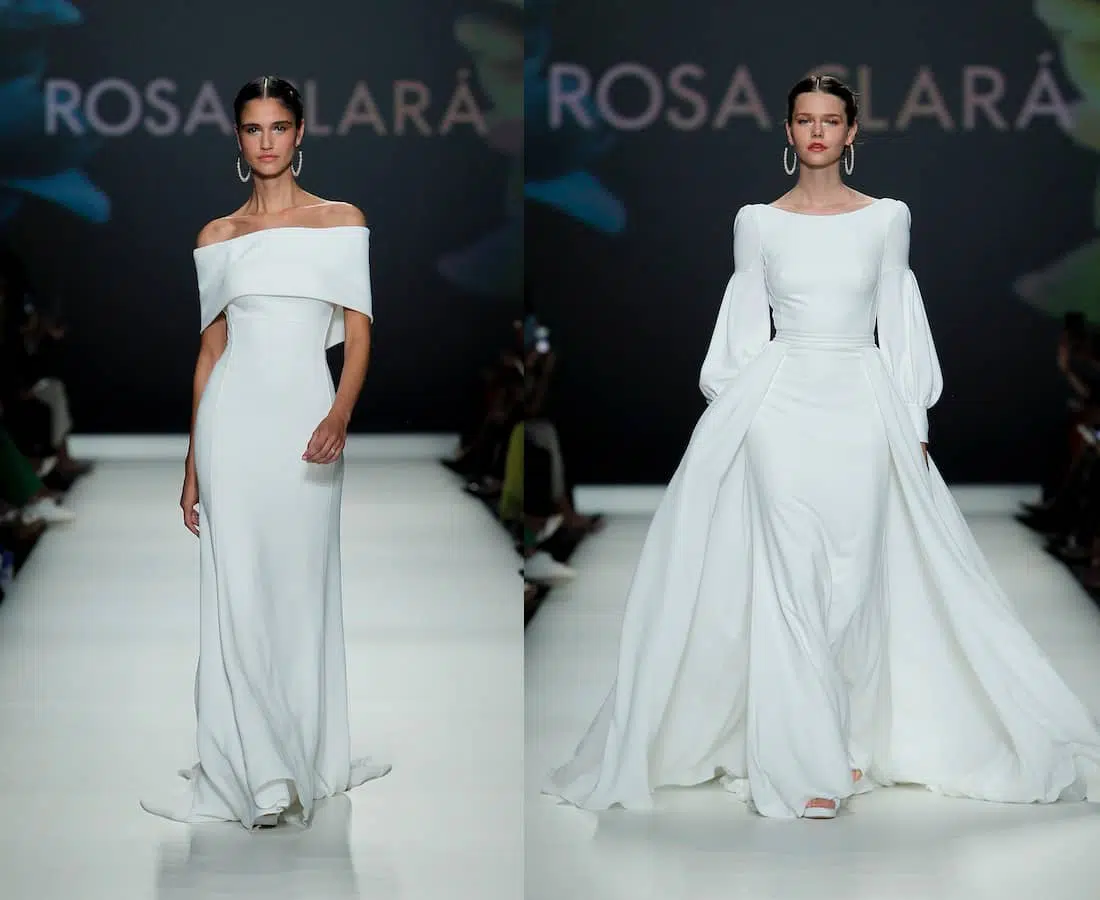 abiti da sposa 2023 rosa clara