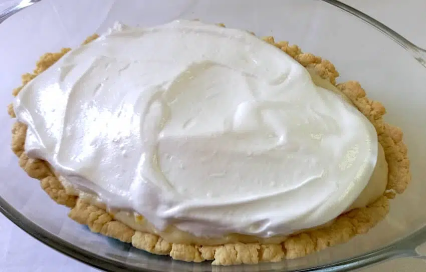 crostata ricotta meringa