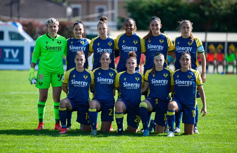 hellas verona women giocatrici rosa