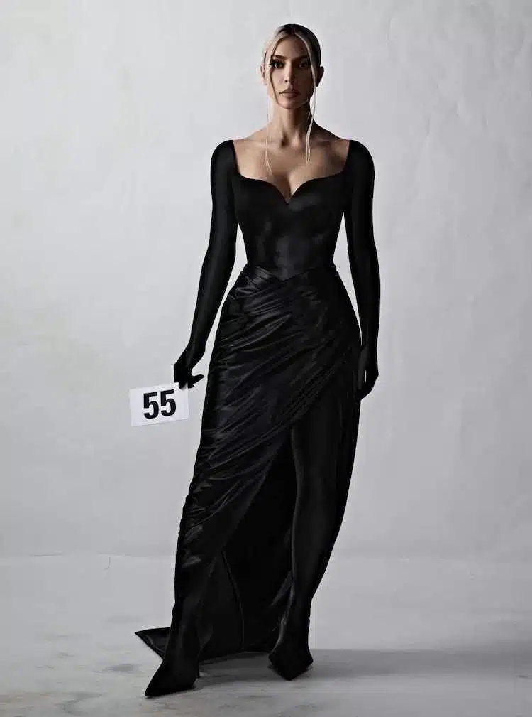 Kim Kardashian Balenciaga inverno 2022-23