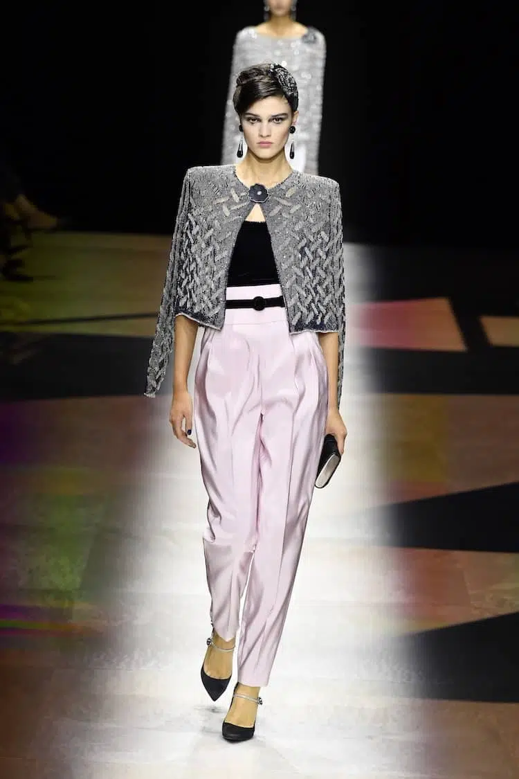 abiti eleganti inverno 2022-2023 armani