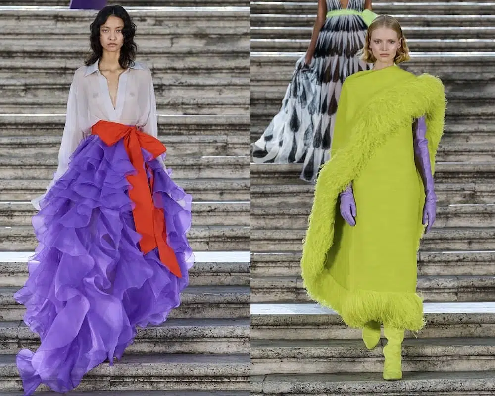 abiti eleganti inverno 2023 - valentino couture