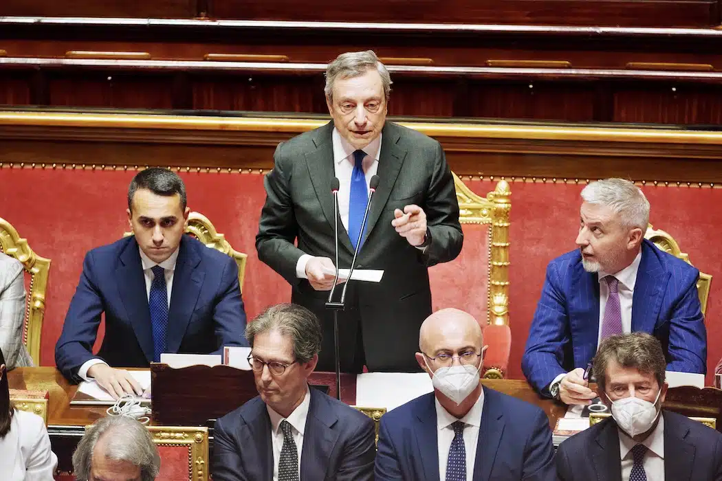 senato governo draghi luglio 2022
