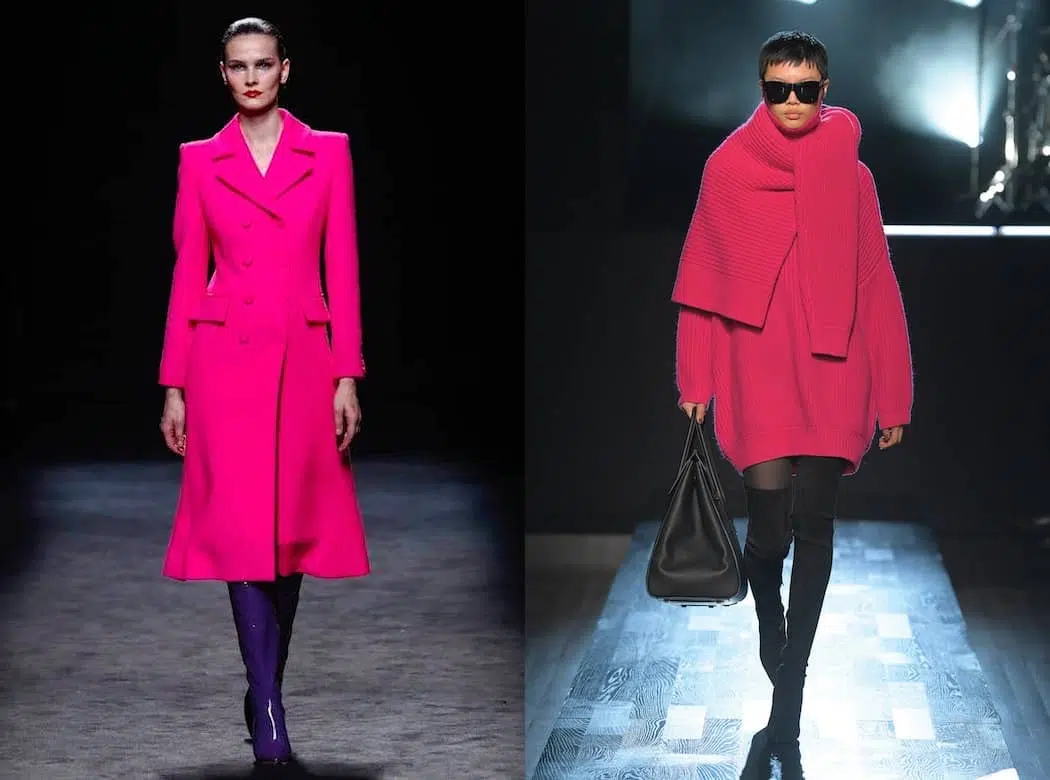 colori moda inverno 2022-2023 rosa