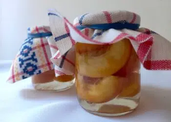 pesche sciroppate ricetta
