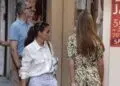 Letizia Ortiz shorts Palma di Maiorca