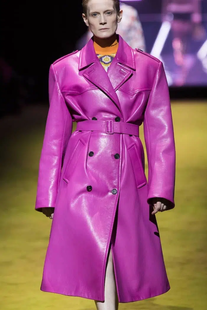 trench fucia inverno 2022 -2023