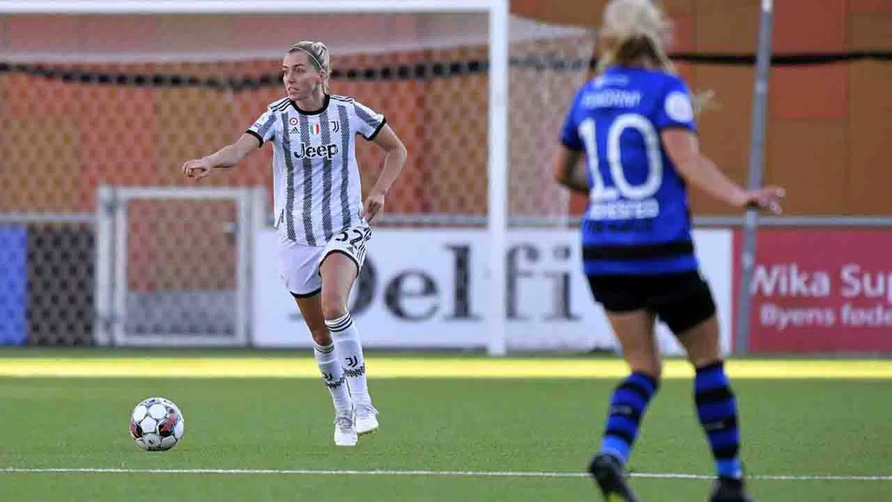 Juventus femminile Champions vs HB Koge