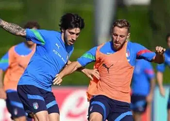 Nazionale Frattesi allenamento