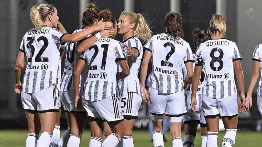Sassuolo Juventus women partita serie A 2022-23