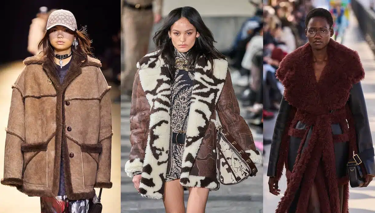 cappotti montone donna inverno 2023