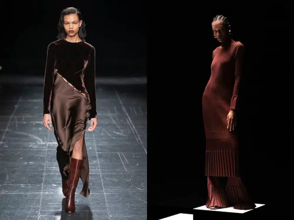 colori moda inverno 2022-2023-marrone 