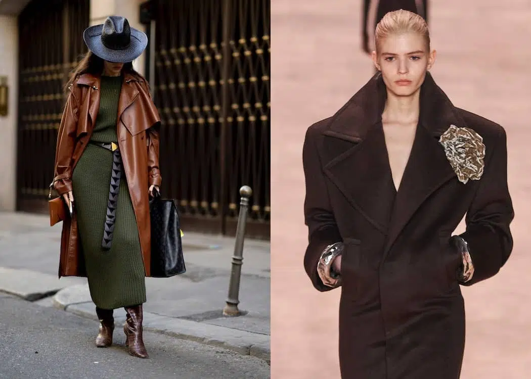 colori moda inverno 2022-23 marrone