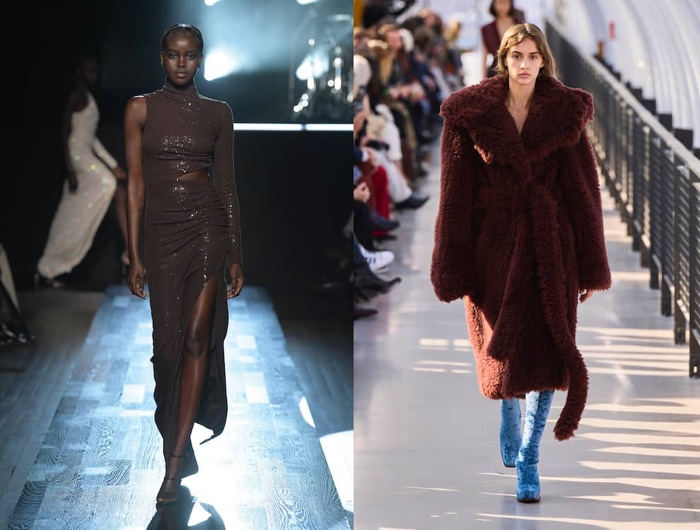 colori moda inverno 2023-marrone abbinamenti