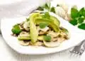 insalata avocado funghi champignon