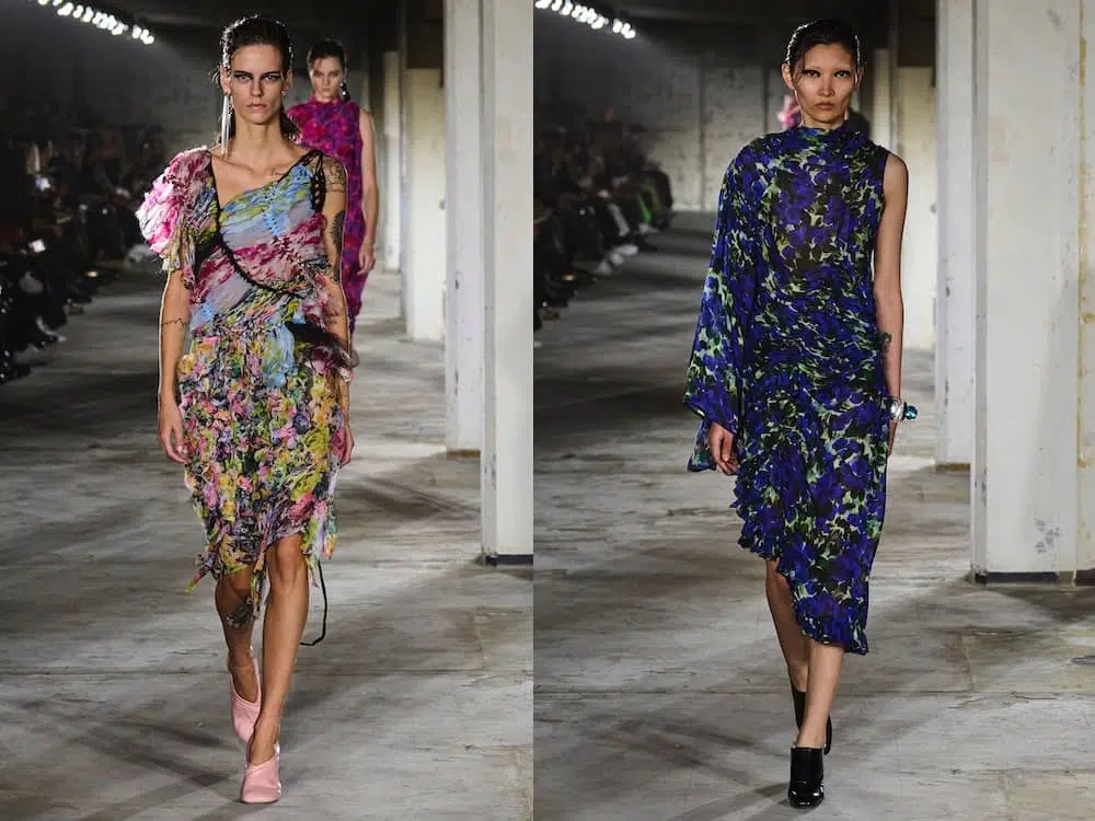 vestiti a fiori 2023 van noten