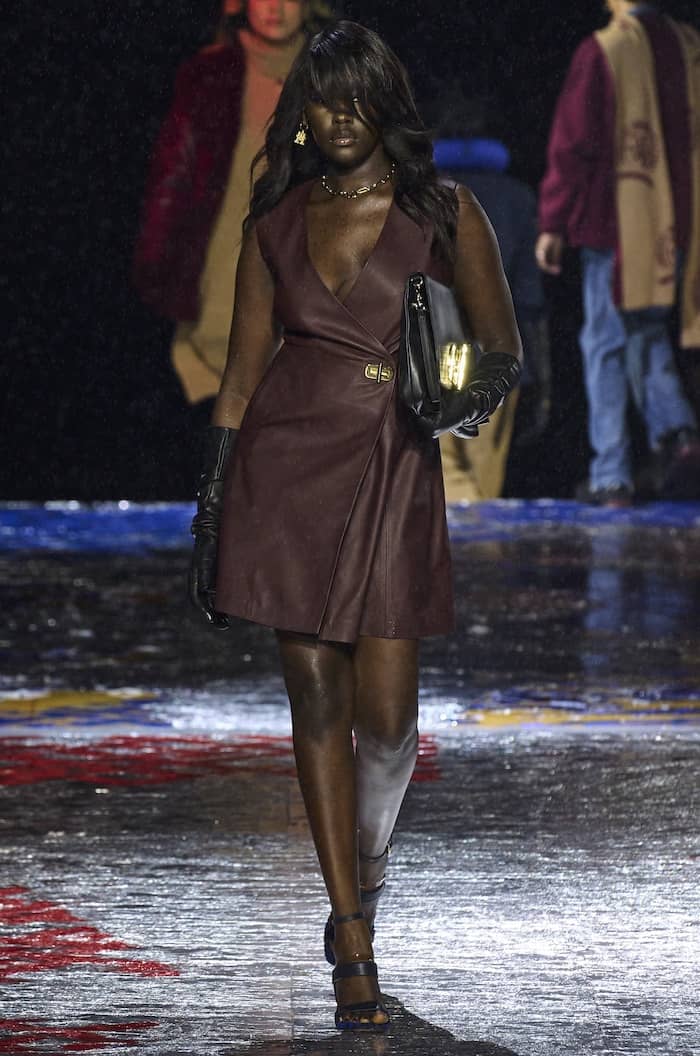 vestiti in pelle inverno 2022-23 Tommy Hilfiger