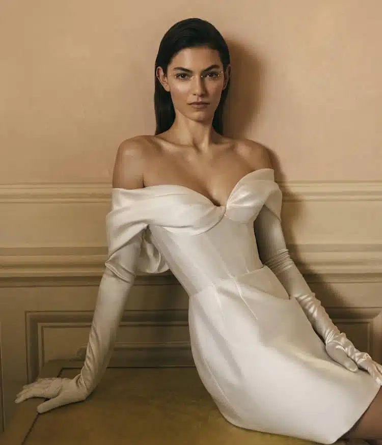 abito da sposa corto 2023-