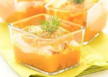 crema di salmone zucca e formaggio