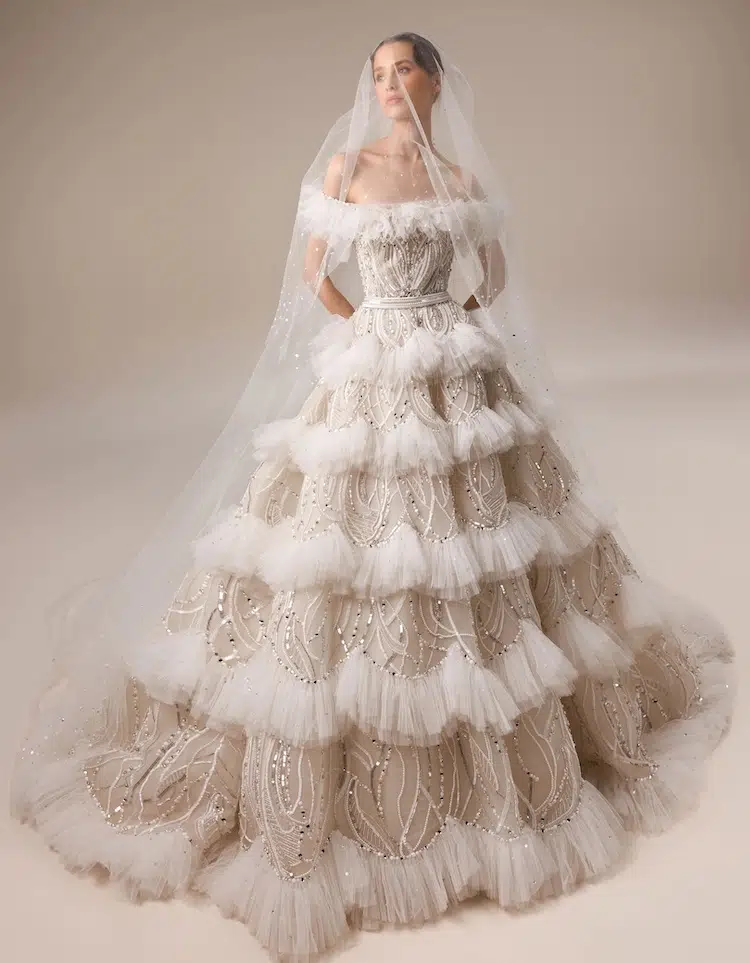 Elie Saab abito da sposa inverno 2022-2023