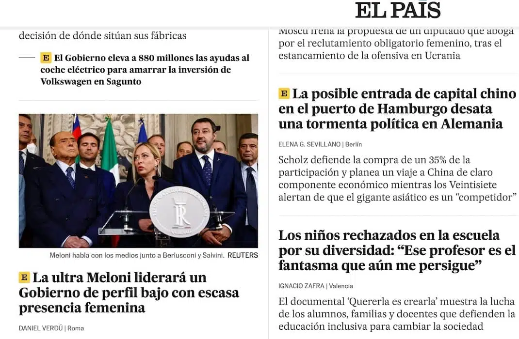 governo meloni stampa estera