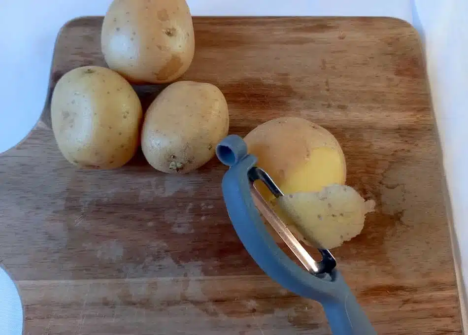 come pelare le patate